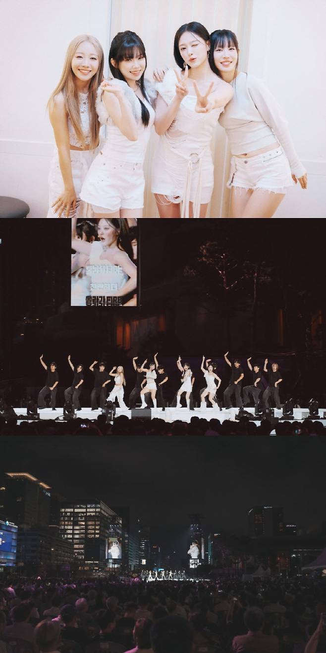 광복 80주년 계기 우리나라에 광복 아이돌이 탄생했다. 주인공은 크리에이터 우정잉, 래퍼 미란이, 댄서 에이미, 이달의 소녀 현진이 뭉친 투데이야(tdya)다. (사진=국가보훈부)