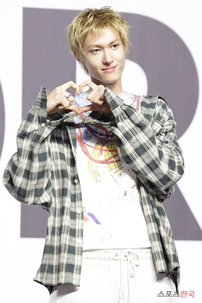 데뷔 앨범 'COLOR OUTSIDE THE LINES' 미디어 쇼케이스에 참석한 그룹 코르티스(CORTIS) 마틴. 25.8.18 ⓒ이혜영 기자 lhy@hankooki.com