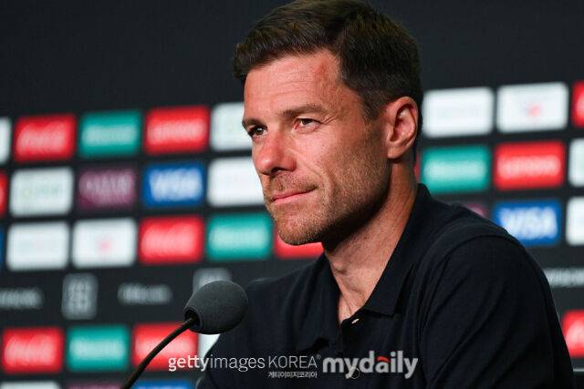 마스탄투오노의 발언에도 덤덤했던 사비 알론소 감독. /게티이미지코리아