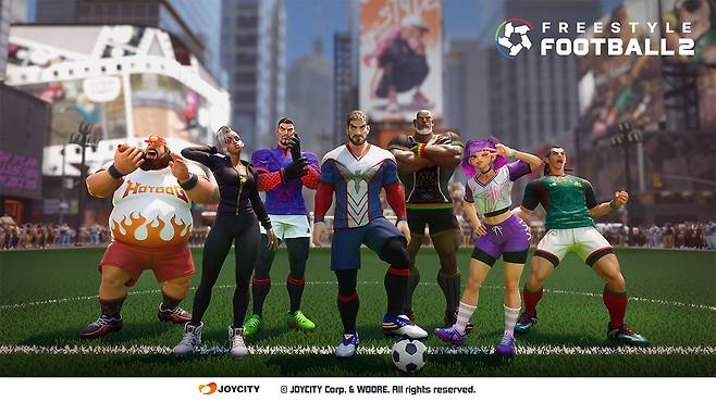 프리스타일 풋볼 2 (조이시티 제공. 재판매 및 DB금지)2025.8.21/뉴스1