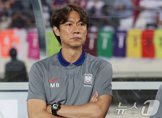 홍명보 대한민국 축구 국가대표팀 감독. /뉴스1 ⓒ News1 김영운 기자