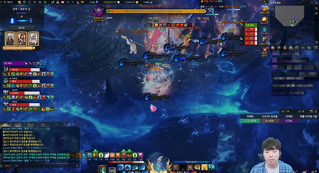 ▲ 카제로스 종막을 공략 중인 '로아사랑단'(이미지 출처 : 캡틴잭)