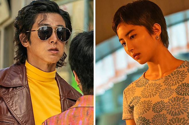 '파인'의 원작은 윤태호 작가의 동명 웹툰으로, 강 감독은 원작을 최대한 훼손하지 않는 방향으로 작업했다. 다만, 극 중 장벌구(정윤호)의 등장과 오희동(양세종)과 선자(김민)의 관계, 양정숙(임수정)의 서사를 추가했다. 월트디즈니 컴퍼니 코리아 제공