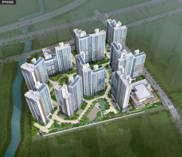 한국토지주택공사(LH)가 경기도 과천에 공급하는 과천주암지구 C2블록 조감도. 사진 제공=LH