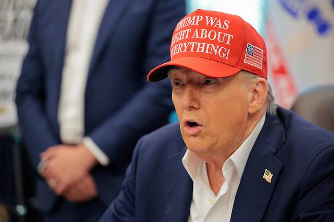 도널드 트럼프 미국 대통령. AFP연합뉴스