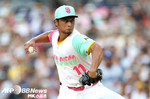 다르빗슈는 이날 6이닝 1실점으로 팀 승리를 이끌었다. 사진=ⓒAFPBBNews = News1