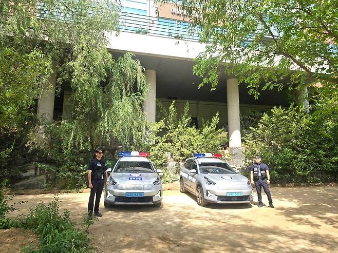 서울시 미래한강본부 기동순찰반(청원경찰). /서울시