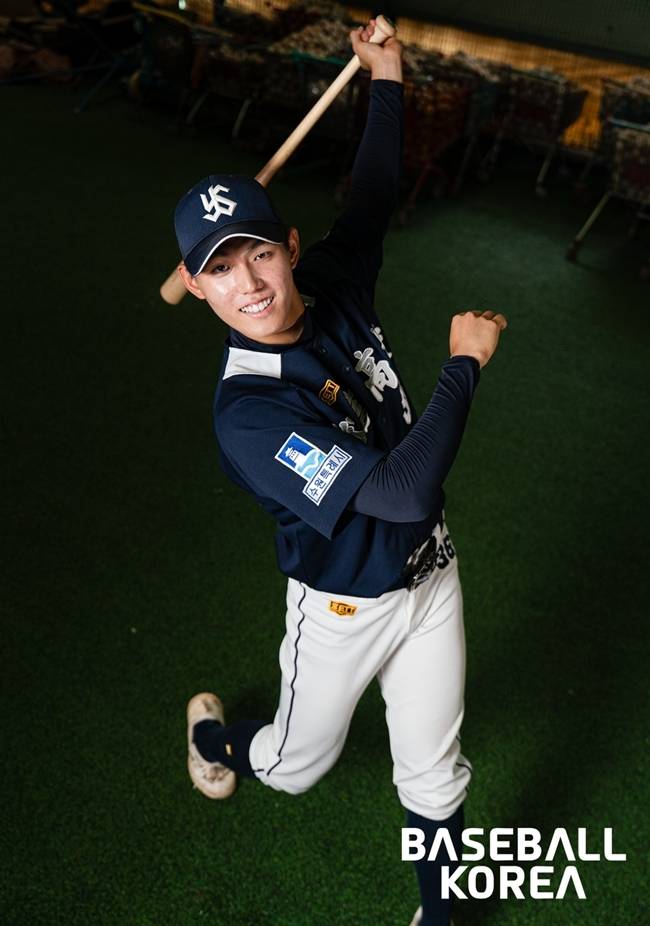 유신고 신재인. 사진=베이스볼코리아 제공