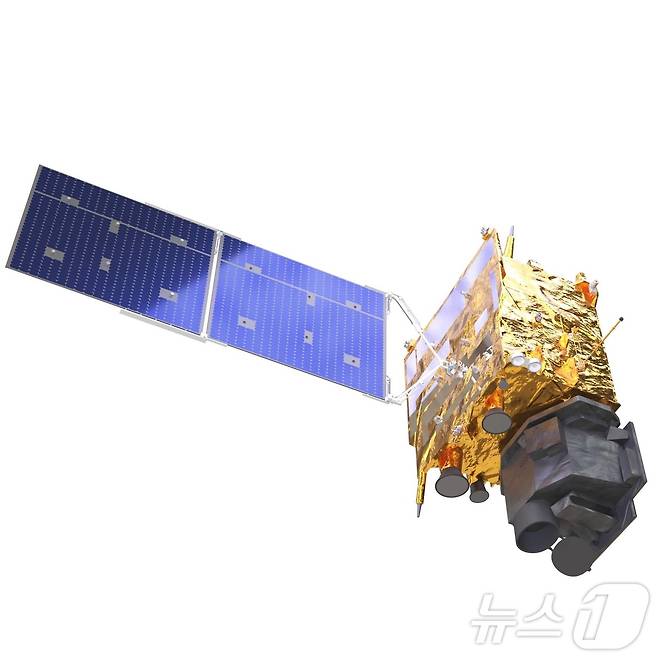 '천리안위성 5호' 형상. (LIG넥스원 제공. 재판매 및 DB 금지)