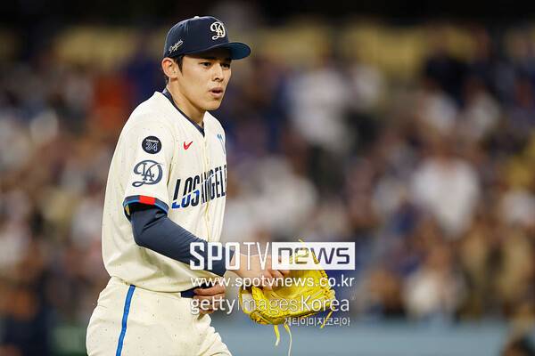 ▲ LA다저스의 일본인 투수 사사키 로키.