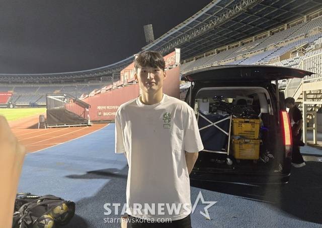 경기 후 만난 변준수. /사진=이원희 기자.