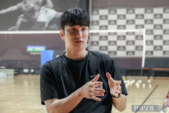 20250812, 윤주영(윤이콕) 배드민턴 코치 인터뷰. / 유채영 한경닷컴 기자 ycycy@hankyung.com