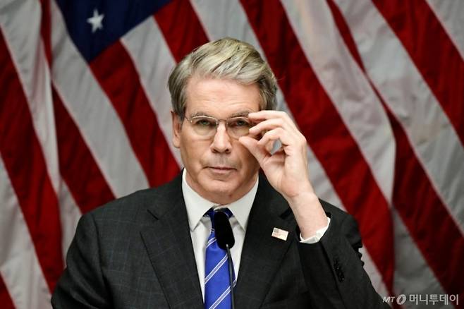 스콧 베선트 미국 재무부 장관. /로이터=뉴스1