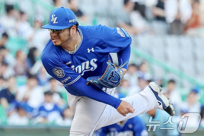 삼성 라이온즈 아리엘 후라도. / 뉴스1 DB ⓒ News1 민경석 기자