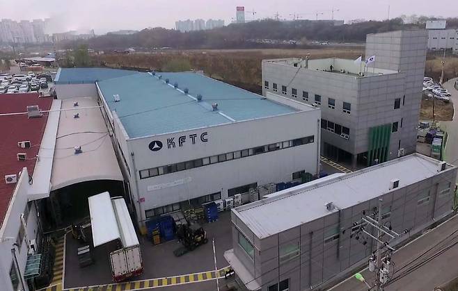 코리아에프티 안성 본사 전경. 코리아에프티 제공