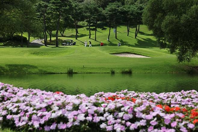 제29회 최등규배 매경아마골프선수권대회가 열린 경기도 파주시 서원밸리 컨트리클럽 전경. 한주형 기자