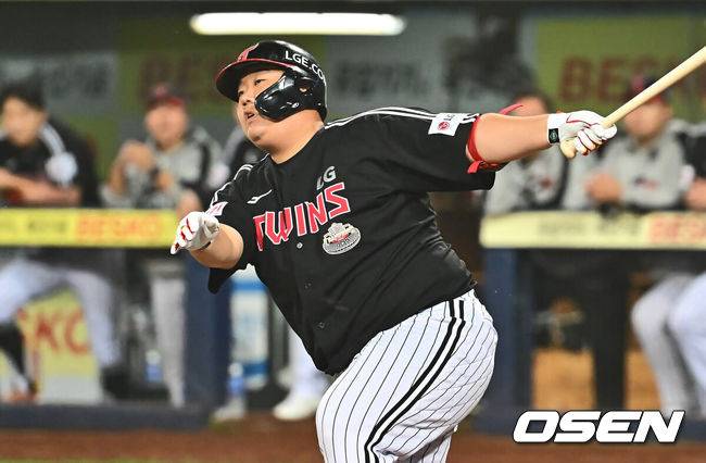 LG 트윈스 김범석. /OSEN DB