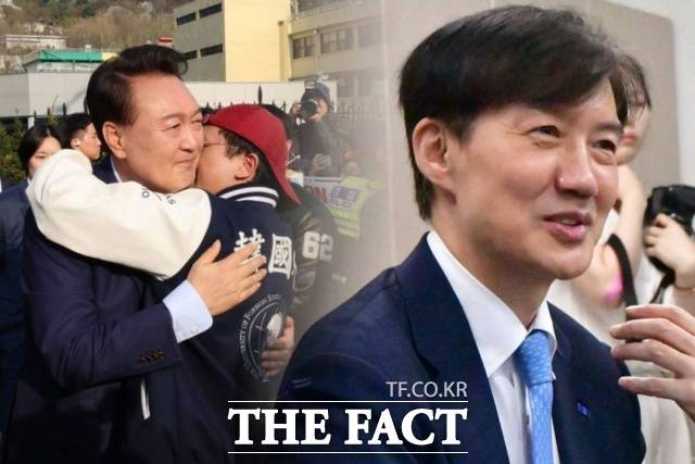 조국 조국혁신당 혁신정책연구원장이 자신의 SNS에 '서울 거주 경제적 상층일수록 극우 청년일 확률 높다'는 내용의 기사를 공유해 논란이 되고 있다. /뉴시스