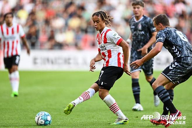 사비 시몬스의 PSV 에인트호번 시절. 사진=AFPBBNews=News1