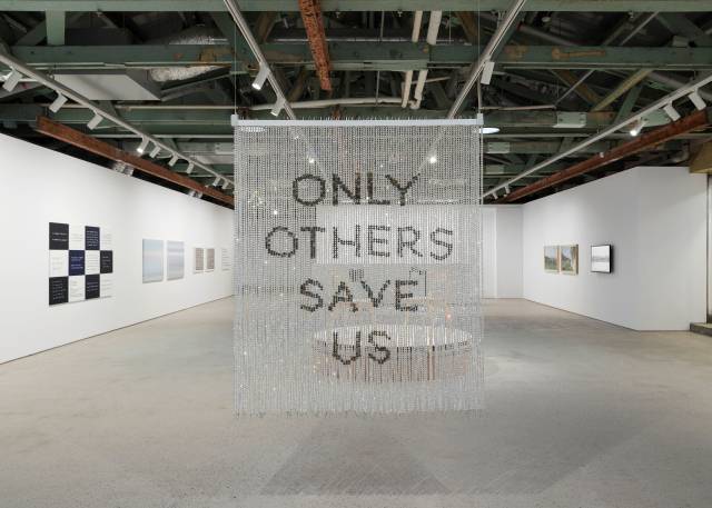 안규철, '열두 개의 질문' 설치 전경. 국제갤러리 제공