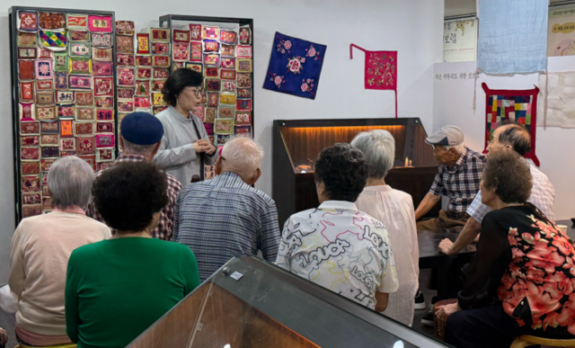 ▲ 대구 수성구의 박물관수(繡)가 8월 31일 특별전 '풀이 자라나는 소리를 들어보렴'을 개막했다.
