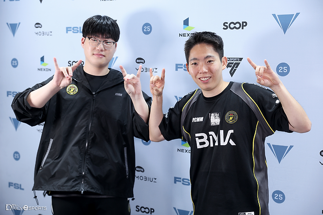 BNK 피어엑스의 돌풍의 주역, '노이즈' 노영진과 'KBG' 김병권.