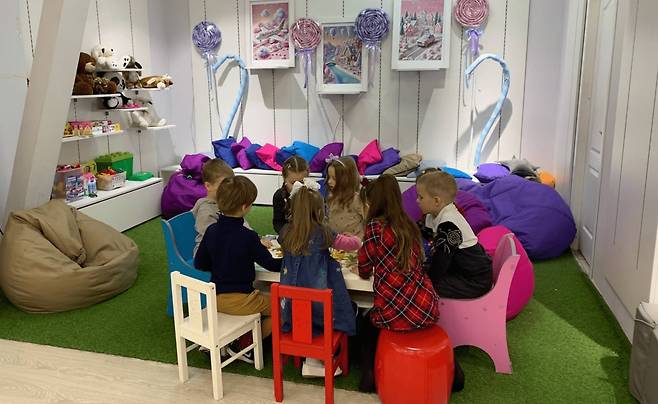 러시아 점령지에서 구출되어 세이브 우크라이나의 보호 시설에서 지내는 어린이들 /세이브 우크라이나 제공