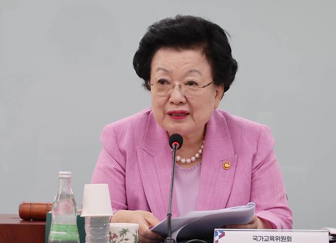 이배용 국가교육위원회위원장./뉴시스