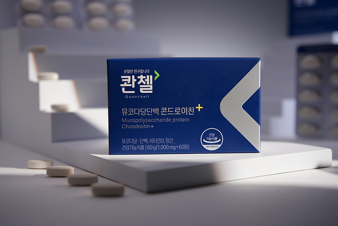 HLB제약 건강기능식품 '콴첼 뮤코다당단백 콘드로이친+'(사진=HLB제약)
