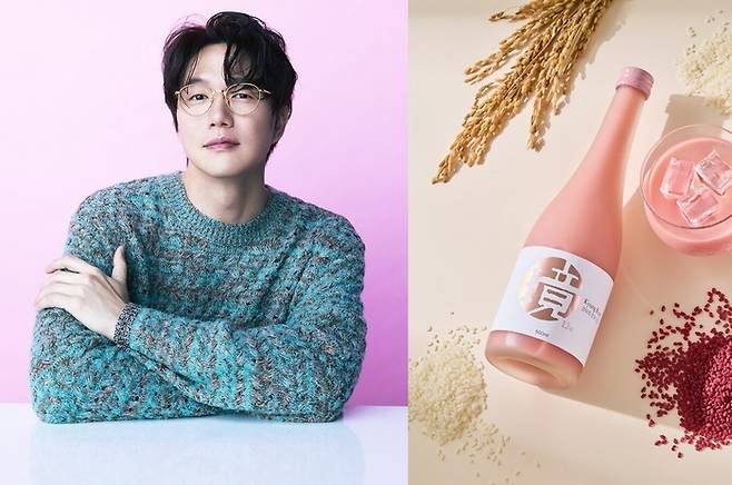 성시경이 이끄는 전통주 브랜드 ‘경(璄)’이 두 번째 제품 ‘경탁주 로제 12도’를 출시한다. 사진 ㅣ에스케이재원