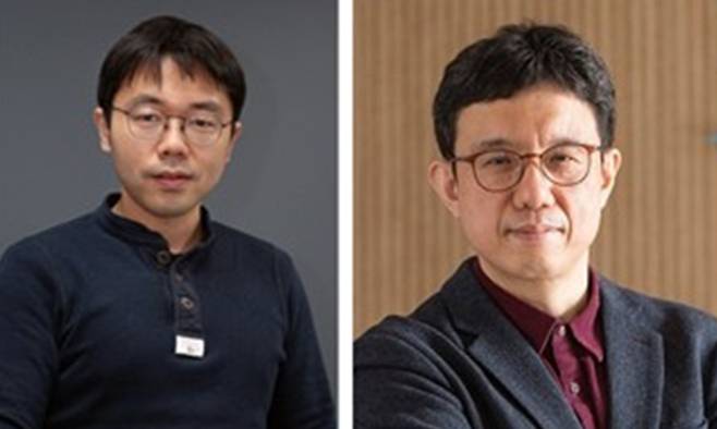 장무석 교수(왼쪽), 예종철 교수.