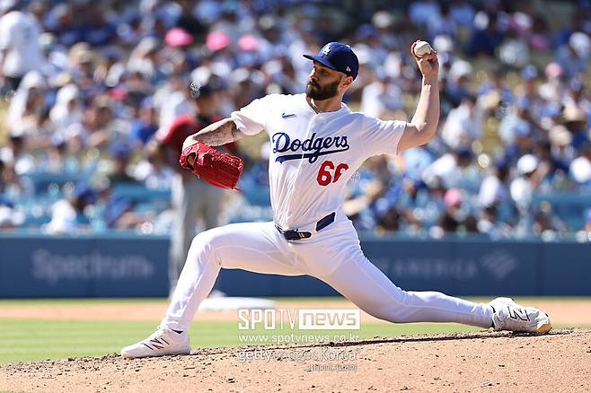 ▲ 태너 스캇은 이번 시즌을 앞두고 4년 총액 7200만 달러에 LA다저스 유니폼을 입었다.