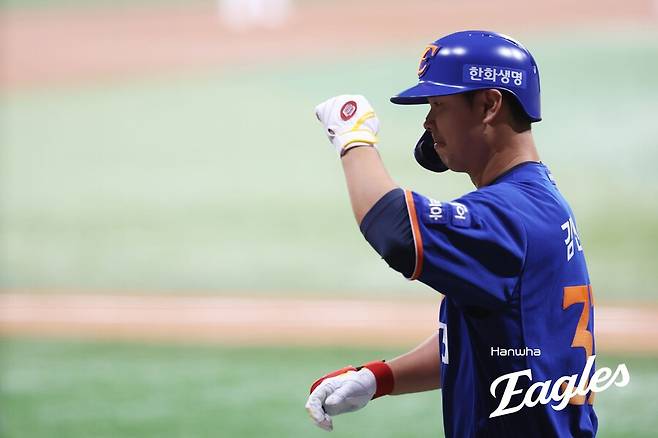 ▲ 김인환 ⓒ한화 이글스