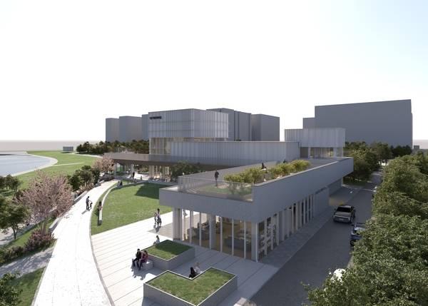 옛 하수종말처리장에 들어서는 미술관 등 문화예술 공간 조감도. /성남시 제공