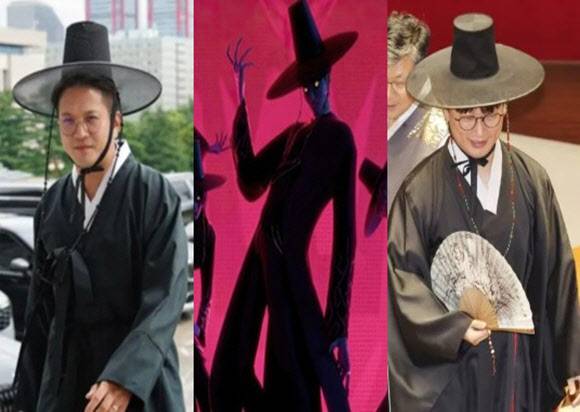 (사진=전용기 의원 페이스북, 넷플릭스 ‘케이팝 데몬 헌터스’, 모경종 의원 페이스북 캡처)