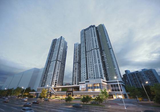 대우건설 망포역 푸르지오 르마크 투시도.(대우건설 제공)뉴스1 ⓒ News1