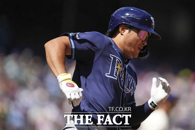 김하성이 2일(한국시간) 탬파베이에서 애틀랜타로 트레이드됐다. 부상에서 회복한 김하성은 애틀랜타에서 주전 유격수로 뛸 전망이다. /뉴시스