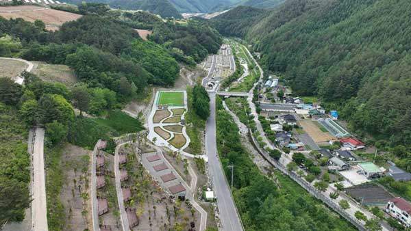 태백시 철암동의 고원힐링캠핑장. 사진 태백시.