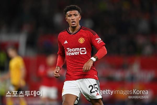 맨유 시절 산초 / 사진=Gettyimages 제공