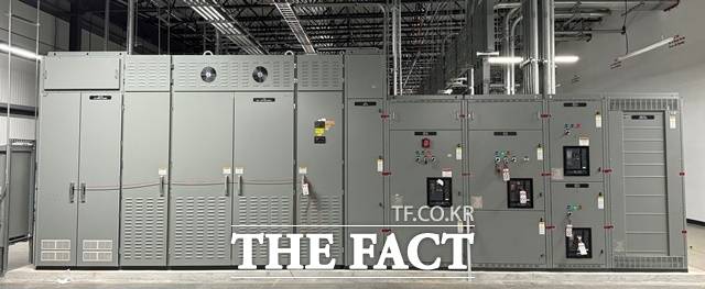 LS일렉트릭의 UL인증 데이터센터향 배전반 제품. /LS일렉트릭