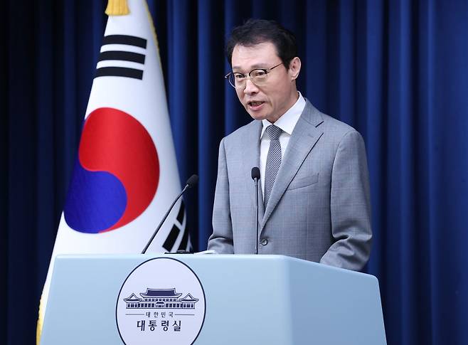 이규연 홍보소통수석/ 사진=대통령실기자단