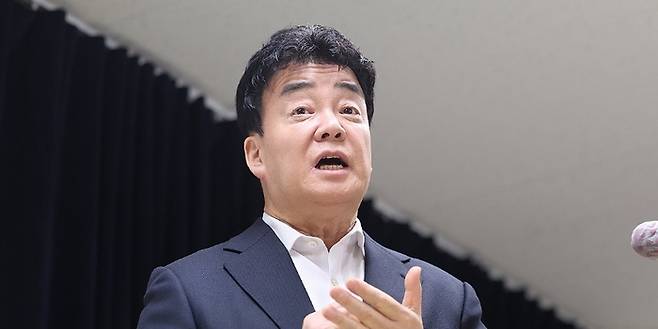 백종원 더본코리아 대표. 연합뉴스.
