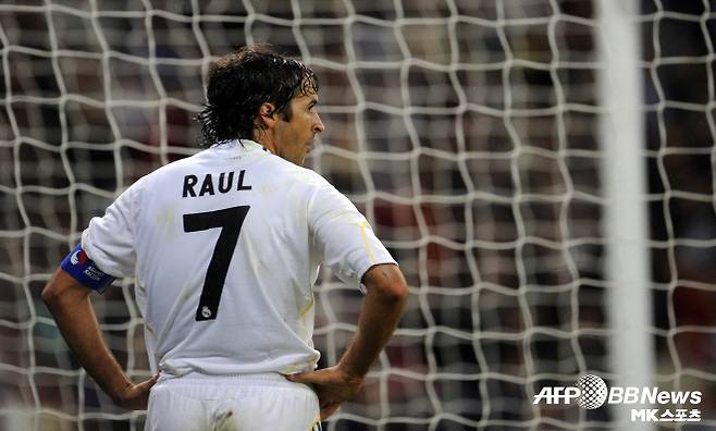 라울의 선수 시절. 사진=AFPBBNews=News1