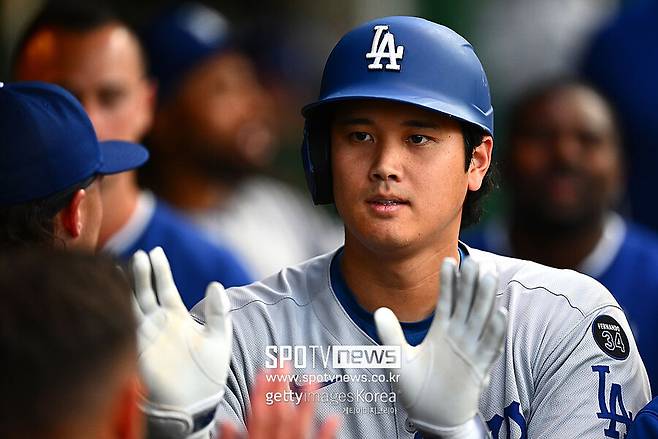 ▲ 오타니 쇼헤이는 시즌 46호 홈런을 터뜨렸다.
