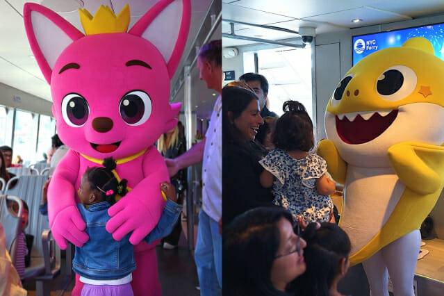 아기상어 10주년, 美 뉴욕 페리(NYC Ferry)에서 시민들과 만나