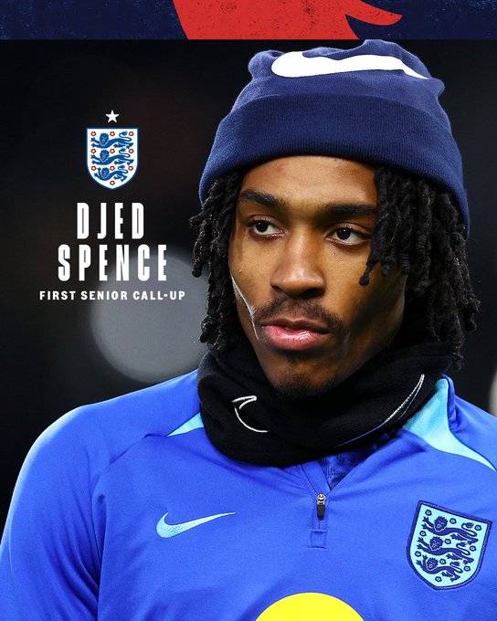 제드 스펜스(토트넘홋스퍼). 잉글랜드 대표팀 인스타그램 캡처