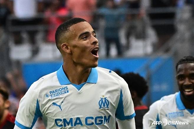 마르세유 공격수 메이슨 그린우드. /AFPBBNews=뉴스1