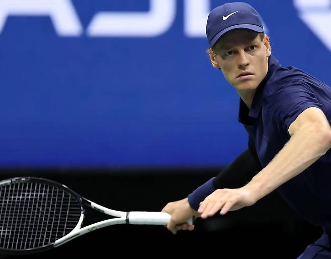 야니크 시너의 2025 US오픈 경기 모습. 사진/ATP 투어