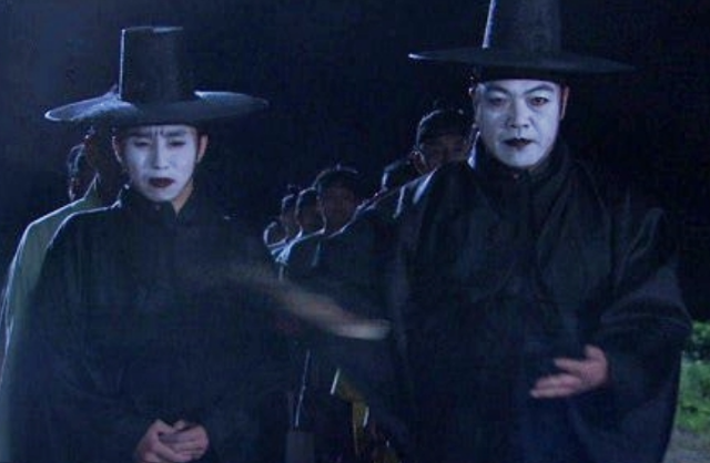 드라마 '전설의 고향' 속 저승사자 모습. KBS 영상 캡처