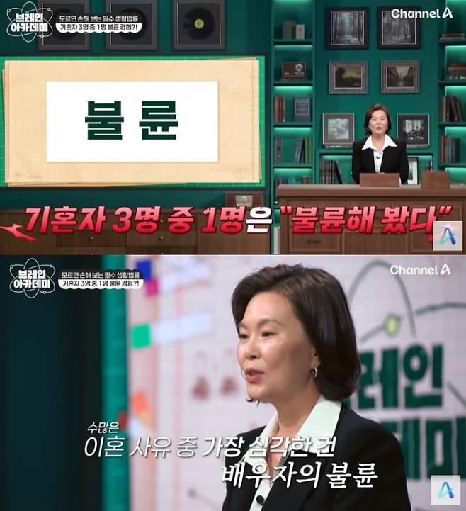 출처=채널A '브레인아카데미'